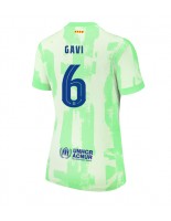 Barcelona Paez Gavi #6 Tredjedrakt Dame 2024-25 Korte ermer